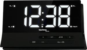 WT 482 - Funkwecker, Radio-Wecker mit Sleeptimer-Funktion, Display stufenlos dimmbar