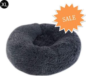 Katzenbett Hundebett Baumwolle und Samt,Dunkelgrau 70 *20 cm,für Katzen und Hunde