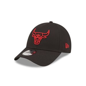 New Era 9FORTY Cap Neon Outline Chicago Bulls black