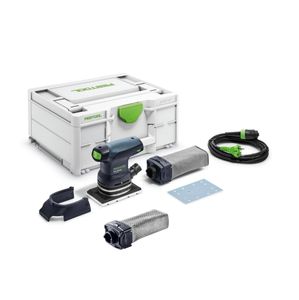 Festool RTS 400 REQ-Plus Rutscher 125 W 80 x 130 mm + systainer ( 576057 ) + SB-Longlife RTS/DTS/ETS Staubfangbeutel ( 201693 )