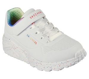 Skechers Uno Lite - Rainbow Specks - Weiß / Multi Synthetik Größe: 35 Normal