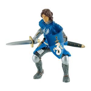 Bullyland 80784 - Figurine World, Ritter, Prinz mit Schwert blau 4007176807842