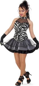 y pretty Zebra Karneval Fasching Kostüm 36