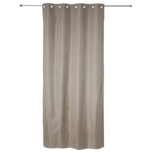 Homemaison Vorhang Blickdicht, Polyester, Leinen, 260 x 140 cm  - Atmosphera