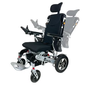 Skladací elektrický invalidný vozík Eroute 8000R s automatickým sklápaním operadla