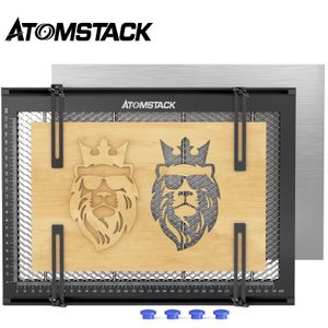 ATOMSTACK F1 380x284x22mm Honeycomb Wabentisch, Schutzplatten, Kompatibel mit Verschiedenen Ausgereiften Graviermaschinen--X30 PRO,A20/S20/X20 PRO,A10/S10 PRO,A5 Pro usw.