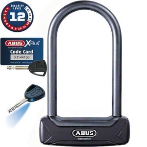 Abus Granit Plus 640/135HB150 Black Schloss