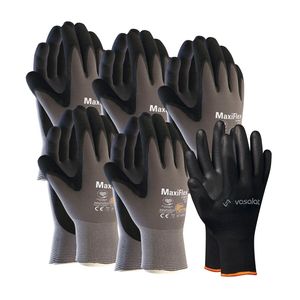 Maxiflex Handschuhe Größe 9 Ultimate 5 Paar - Arbeitshandschuhe Herren und Damen mit hervorragendem Grip - Montagehandschuhe Nitril