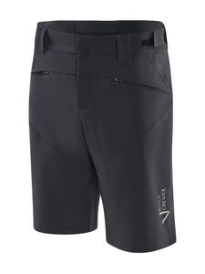 BLACK CREVICE - Herren MTB-Farhrradhose inkl. Innenshort mit Sitzpolster | Farbe: Anthrazit | Größe M