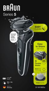 Braun Series 5 51-W1600s Wet&Dry