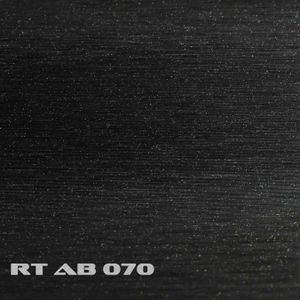 (6,57€/m²) Rapid Teck® Premium Autofolie Alu Brushed Schwarz 152 cm Breite Laufmeterware selbstklebende Folie mit Luftkanälen Auto Folie Aluminium gebürstet