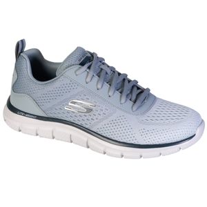 Skechers TRACK - RIPKENT Herren Laufschuh in Grau, Größe 43