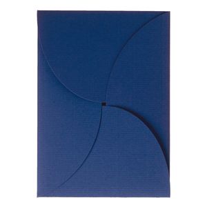 Rössler Papier - - P.S. Karte, Twist B6, Jeans gerippt, 220 g/m² - Liefermenge: 25 Stück