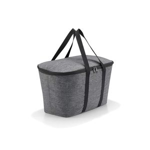 chladiaca taška reisenthel, chladiaca taška, izolovaná taška, pikniková taška, nákupná taška, termotaška, polyesterová tkanina, Twist Silver, 20 l, UH7052