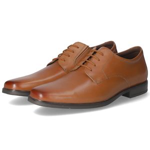Clarks Howard Walk Herrenschuhe Businessschuhe elegante Schnürer Braun, Schuhgröße:EUR 42 | UK 8