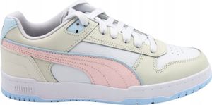 Puma Damen-Sneaker RBD Game Low Weiß-Pink, Farbe:beige/schlamm, UK Größe:5 Puma Damen-Sneaker RBD Game Low Weiß-Pink, Farbe:beige/schlamm, UK Größe:5
