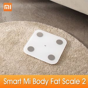 Nová Xiaomi Mi Body Composition Scale 2 Smart Fat Weight Health Scale BT 5.0 Balance Test 13 Body Date BMI Scale LED Digital Display Mi Fit APP Data Analysis