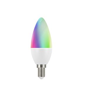 MUELLER-LICHT tint LED Kerzenform, 6W, E14, white+color