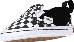 Vans Slip On V Crib Turnschuhe Ohne Schnürsenkel Weiß,Schwarz EU 17 Weiß,Schwarz EU 17