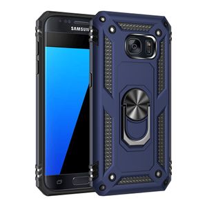 Outdoor Hülle für Samsung Galaxy S7 Handy Panzer Case Cover Schutzhülle Farbe: Blau