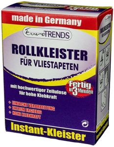 Euromaster Rollkleister 2 x 200g geeignet für Vliestapeten - in 3 Minuten gebrauchsfertig - Kleister