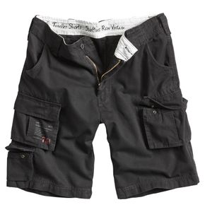 Surplus - Trooper Shorts black, kurze Cargo Hose schwarz