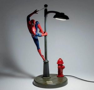 Stolná LED lampa Spiderman 33 cm