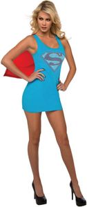 Supergirl Trägerkleid, Größe:M