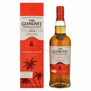 The Glenlivet Caribbean Reserve Single Malt Scotch Whisky 40.00 %  0,70 lt.