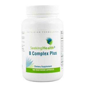 B Complex Plus SEEKING HEALTH Hormonhaushalt und Gute Stimmung 100 Vegetarische Kapseln