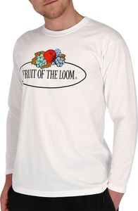 Fruit of the Loom Langarm T-Shirt mit Vintage-Logo Fruit of the Loom Langarm T-Shirt mit Vintage-Logo