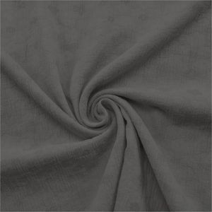 Musselin Jacquard Double Gauze ab 1x1,4m Double Face Optik Baumwolle Meterware