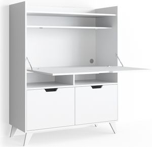 Vicco Sekretär Schreibtisch Berdi, 110 x 45 cm, Weiß