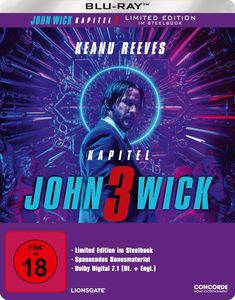 John Wick: Kapitel 3 (Limited Edition, Steelbook)