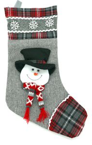 Nikolausstiefel Nikolausstrumpf rot Elch Schneemann Nikolaus Weihnachten Typ481 Schneemann 45 cm Nikolausstiefel Nikolausstrumpf rot Elch Schneemann Nikolaus Weihnachten Typ481 Schneemann 45 cm