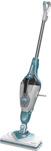 BLACK+DECKER Multifunktions-Dampfbesen 1300 W chemiefrei 7 Aufsätze Aufheizzeit 25s 7 Aufsätze 1600W BHSM168U-QS