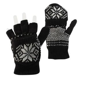 Fingerhandschuhe - Fäustlinge - schwarz - Handschuhe