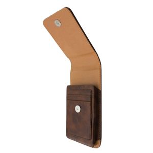 caseroxx Outdoor Handy Tasche passend für Vernee Apollo mit drehbarem Gürtelclip, Schutz Holster in braun