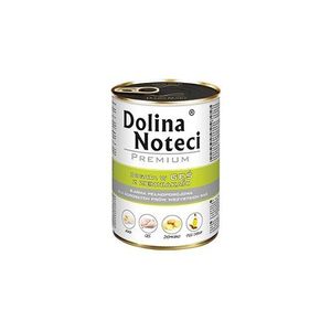 DOLINA NOTECI PREMIUM mokra karma dla psa bogata w gęś z ziemniakami 400g