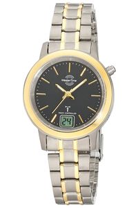 Master Time MTLT-10754-21M Funk-Armbanduhr für Damen Titan Bicolor