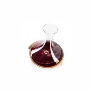 Vacu Vin karaffe Swirling 1 Liter Dekanter Glas  Hocker transparent Dekantierer