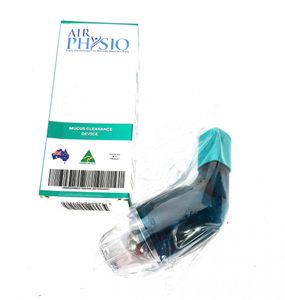 Das AirPhysio-Gerät für durchschnittliche Lungenkapazität