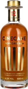 Cinecane Gold 12 POPCORN Rum 41,2 %  0,50 lt.