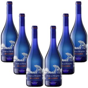Mar de Frades 6er Set Godello Atlantico 0,75L (13% Vol) 6x Weißwein Rebsorte: 100% Godello- [Enthält Sulfite]