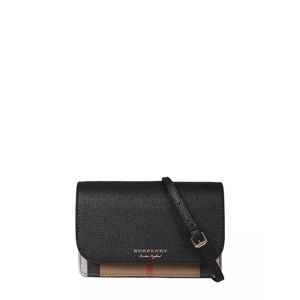 Burberry - 80463161-BLACK-TAN-V - Taška přes rameno - Dámská