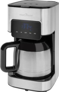 ProfiCook 501191 ProfiCook PC-KA 1191 Kaffeemaschine silber, 8-10 Tassen