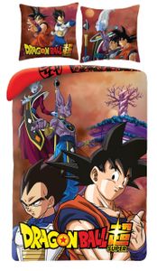 Dragon Ball Z Bettbezug Goku en Vegeta 140 x 200 cm Polyester