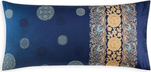 Bassetti Baumwollsatin-Kissenbezug einzeln PALLAVICINO Farbe BLAU B1 Größe 40x80 Bassetti Baumwollsatin-Kissenbezug einzeln PALLAVICINO Farbe BLAU B1 Größe 40x80