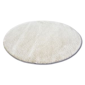 Teppich Kreis SHAGGY MICRO Karamell beige rund 120 cm