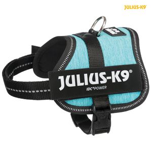 Julius-K9® Powergeschirr Baby 2/XS–S: 33–45 cm/18 mm, ozean